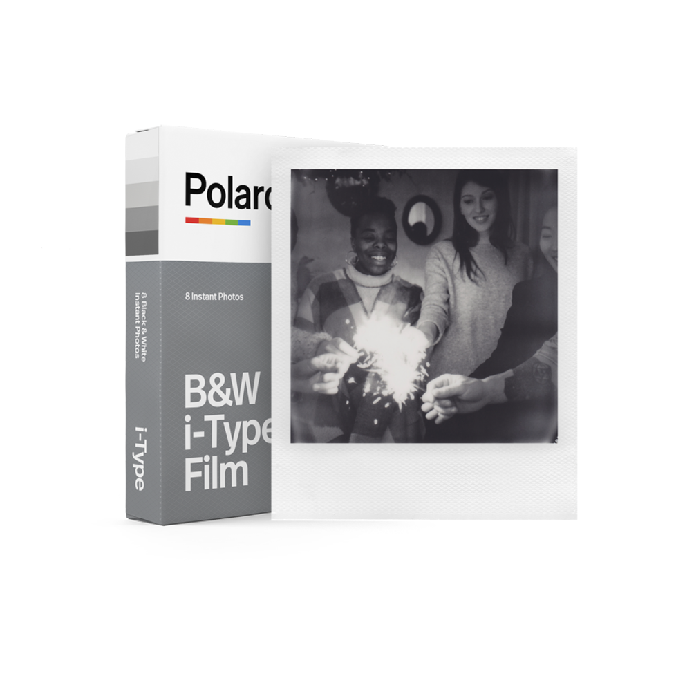 Polaroid B&W Papier Photo Instantané pour Film i-Type (8 Feuilles