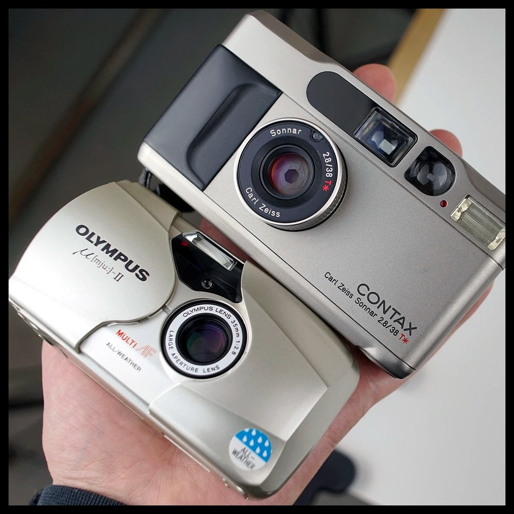 Olympus Mju II vs Contax T2 – Which 35mm Point & Shoot Wins