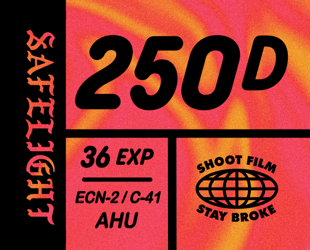 NEW*SAFELIGHT 250D Film