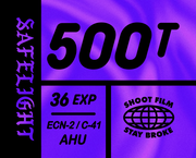 NEW*SAFELIGHT 500T Film