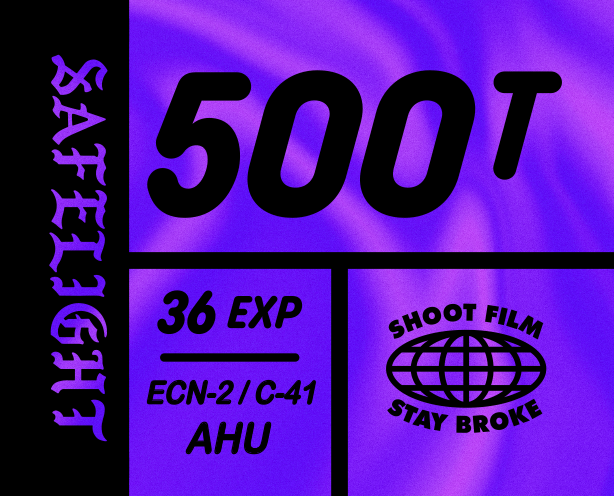NEW*SAFELIGHT 500T Film