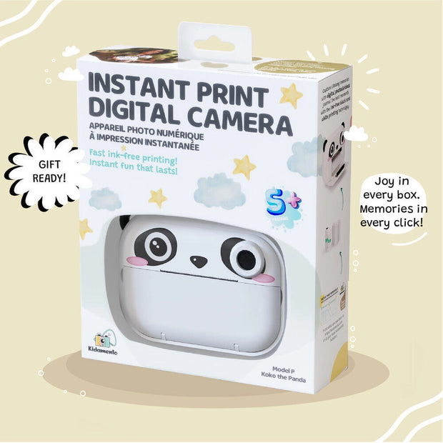 KIIMENTO Panda Print Camera