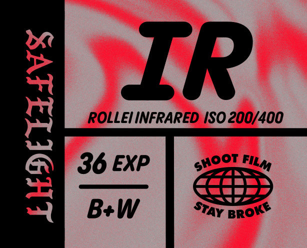 *NEW* SAFELIGHT IR Black & White - 35mm