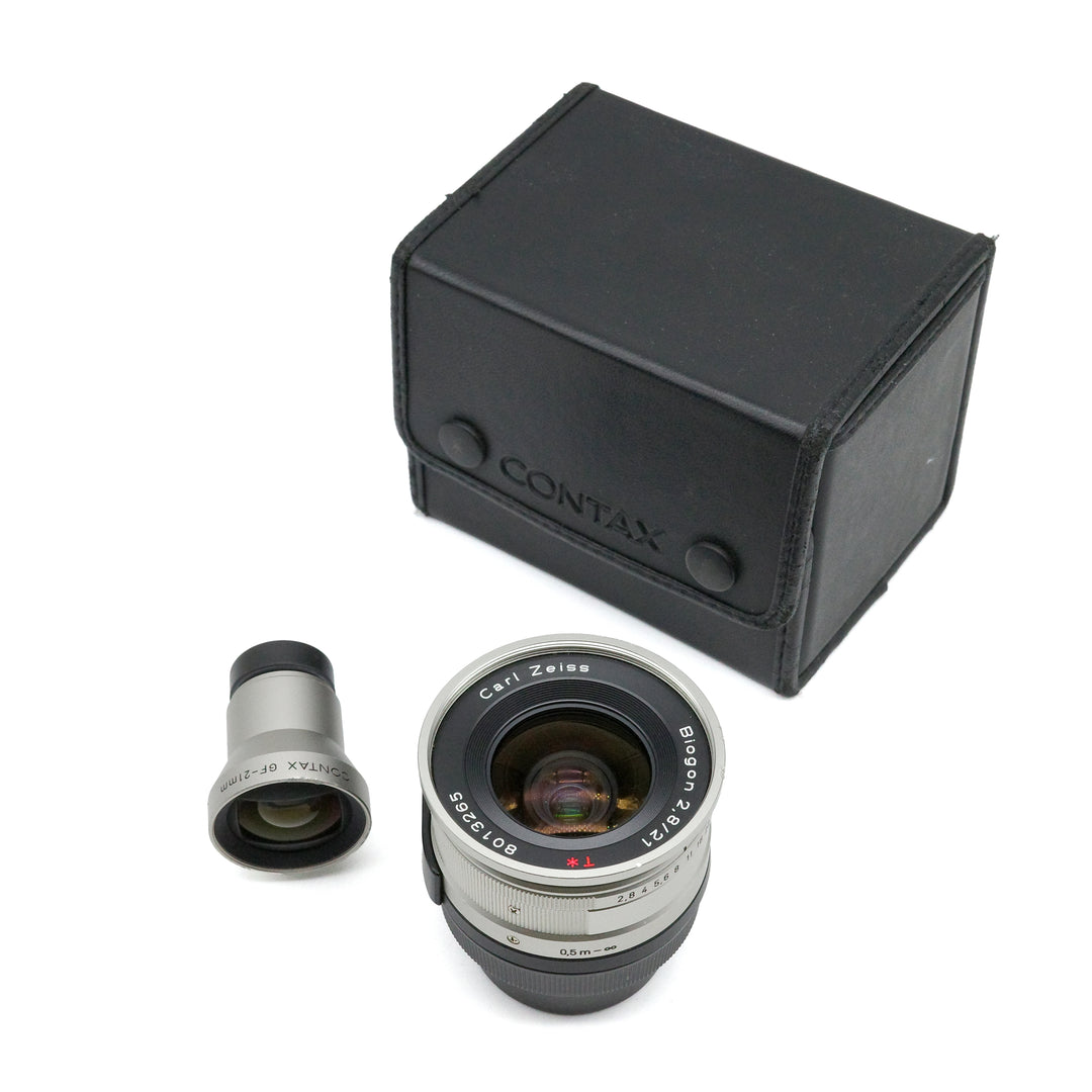 CONTAX G Biogon 21 2.8 w/pouch – Safelight Berlin