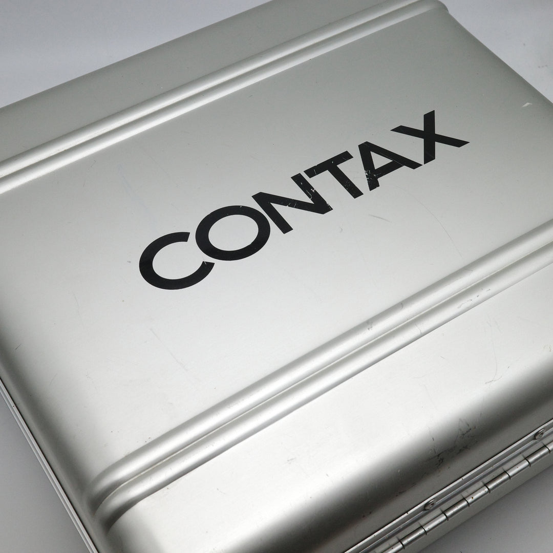 CONTAX GC-210、GC-211 G2 G2用ケース 中古 コンタックス G2用ケースGC-210+GC-211+ストラップ付 程度