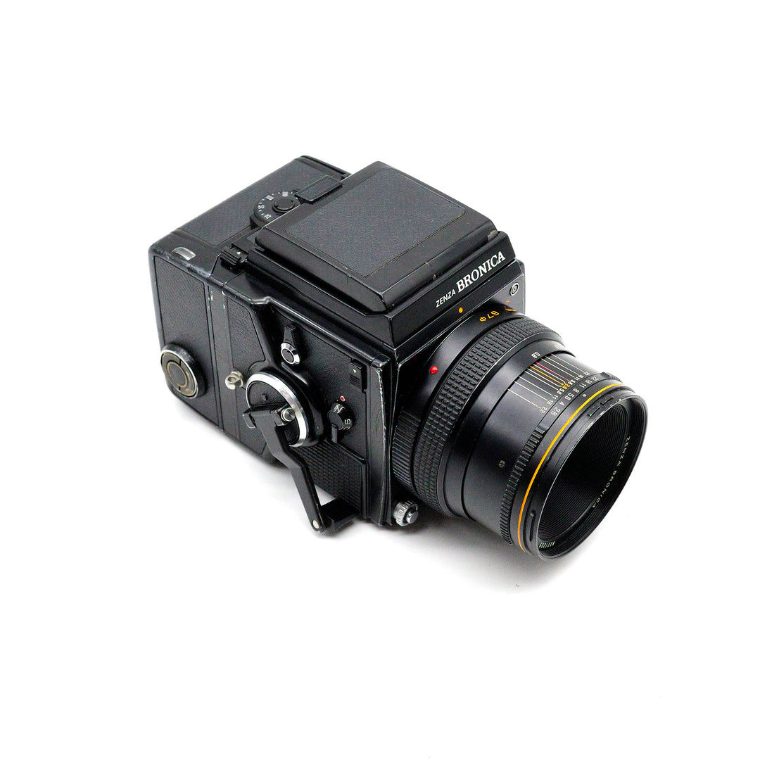 フィルムカメラ M6910 ZENZA BRONICA SQ + ZENZANON-S ZENZA BRONICA ゼンザブロニカ SQ-Am ZENZANON-S 80mm F2.8付