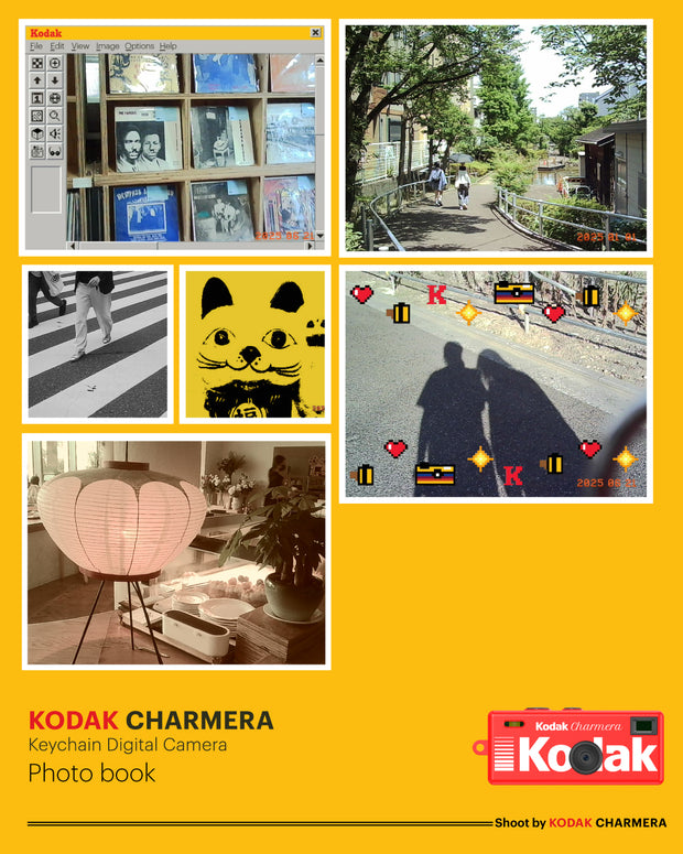 {PRE-ORDER} KODAK CHARMERA Keychain Digital Camera Blind Box Collection