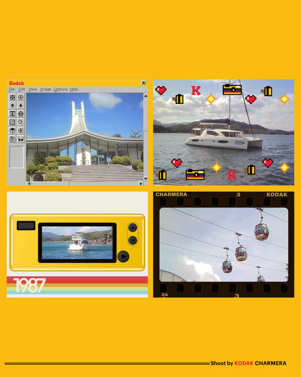 {PRE-ORDER} KODAK CHARMERA Keychain Digital Camera Blind Box Collection