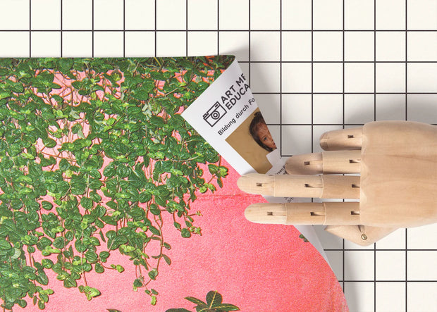 Art Meets Education - Green Pink