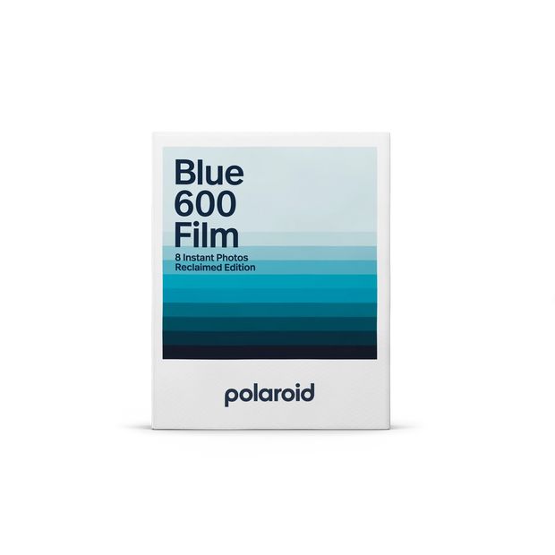 POLAROID Blue 600 Film - Reclaimed Edition