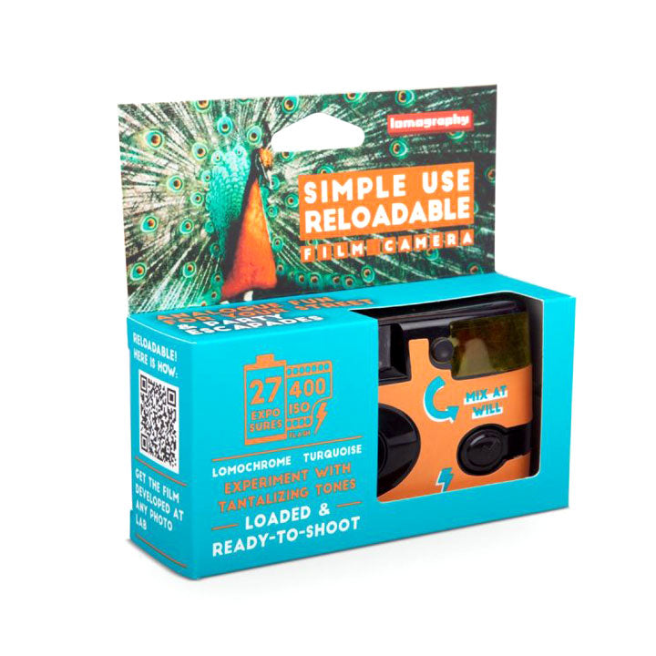 LOMO Simple Use Film Camera LomoChrome Turquoise – Safelight Berlin