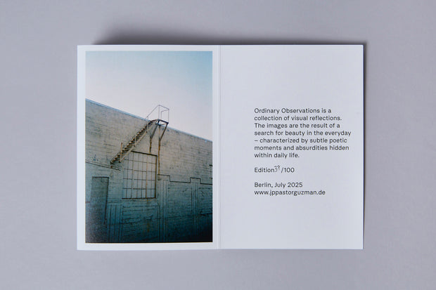 Ordinary Observations by Jean-Paul Pastor Guzman