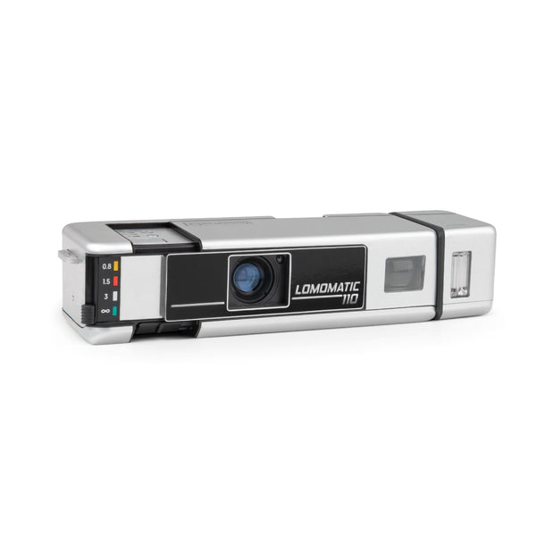 Lomomatic 110 Camera & Flash Metal