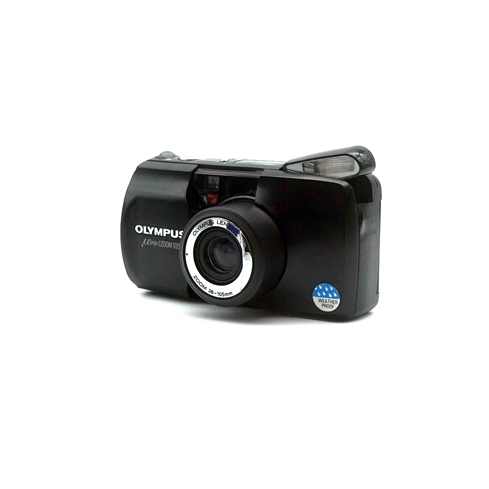 ★極上美品★ OLYMPUS [mju:] μ　ZOOM 105 #75g Olympus Mju Zoom 105 DLX 35mm Point&Shoot Film Camera | eBay