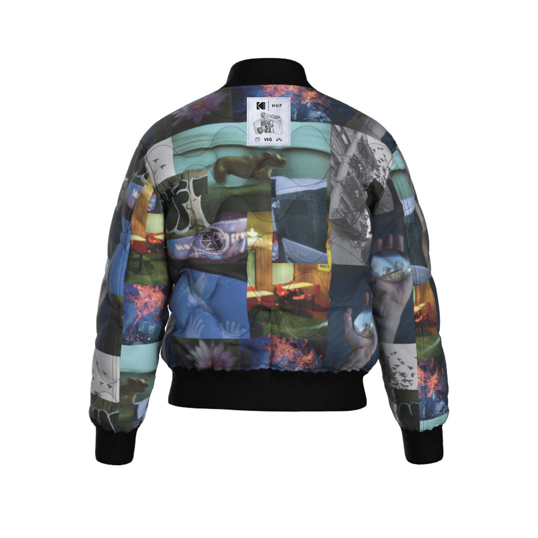 HUF Collage Bomber Jacken – Safelight Berlin