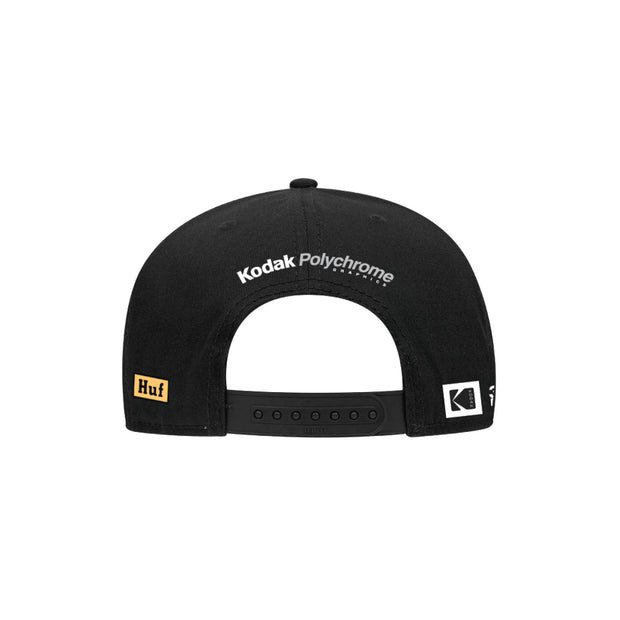 HUF X Kodak Snapback Black