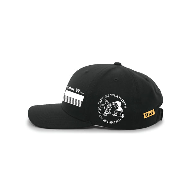 HUF X Kodak Snapback Black