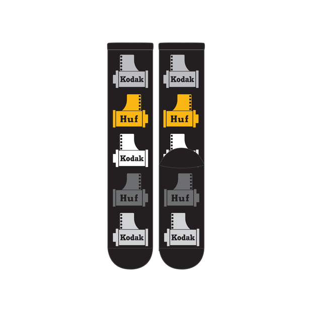 HUF X Kodak Crew Socken - black