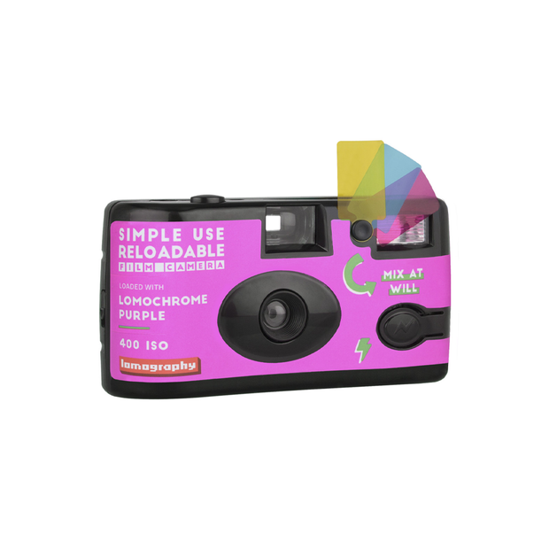 LOMO Simple Use Film Camera Lomochrome Purple