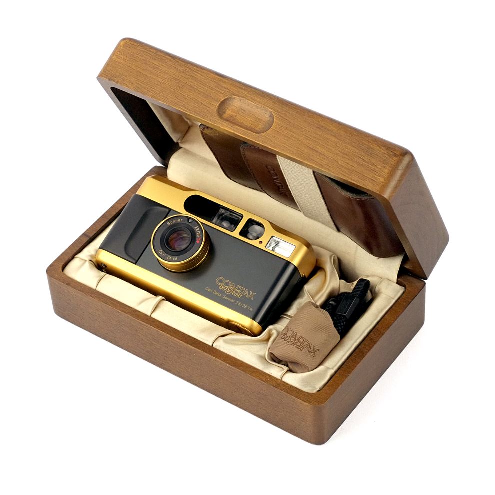 CONTAX T2 60 Years Gold Edition + Box – Safelight Berlin