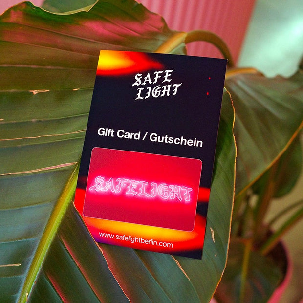 Safelight Gift Card / Gutschein - Physical - Safelight Berlin